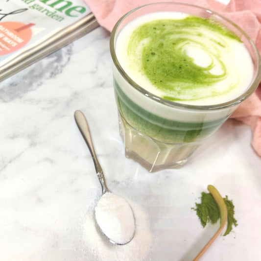 Collagen infused Matcha Latte - Dairy Free